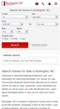Mobile Screenshot of homesforsaleinburlingtonnc.com
